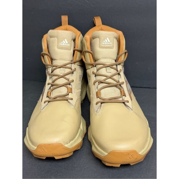 adidas Terrex Unity Leather Mid Rain.RDY Beige Tone Ecru Tint Mens 14 GZ3969 ? main image 6